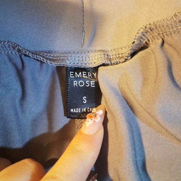 EMERY ROSE Women's Summer Casual Dandelion Print Side-Pocket Size S - Picture 3 of 4